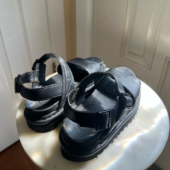 Dr. Martens Voss Black Sandals Size 7 - Picture 3 of 8